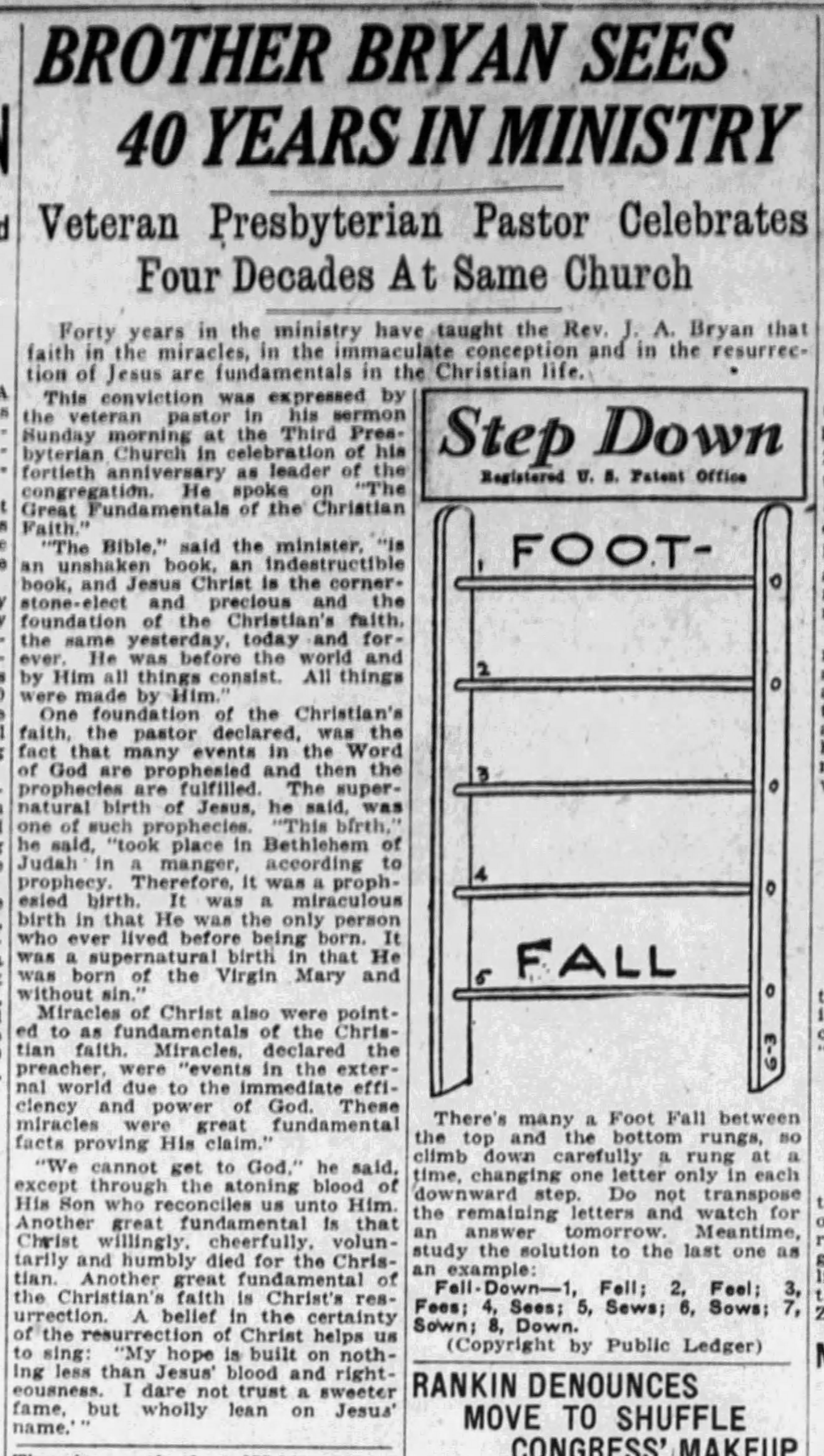 Brother Bryan Sees 40 Years In Ministry